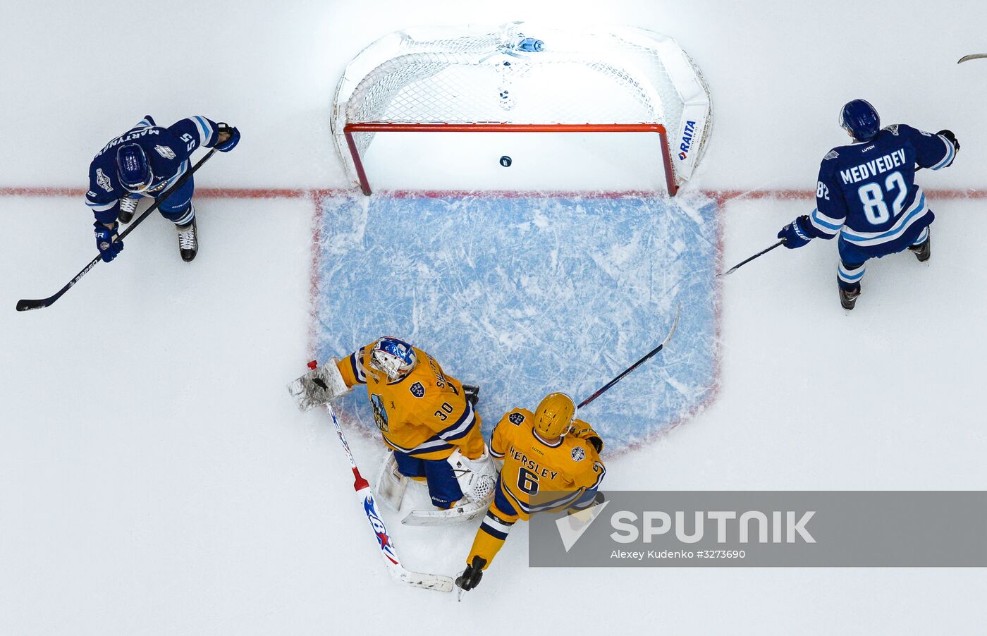 Ice hockey. KHL All-Star Game 2018. Semifinals