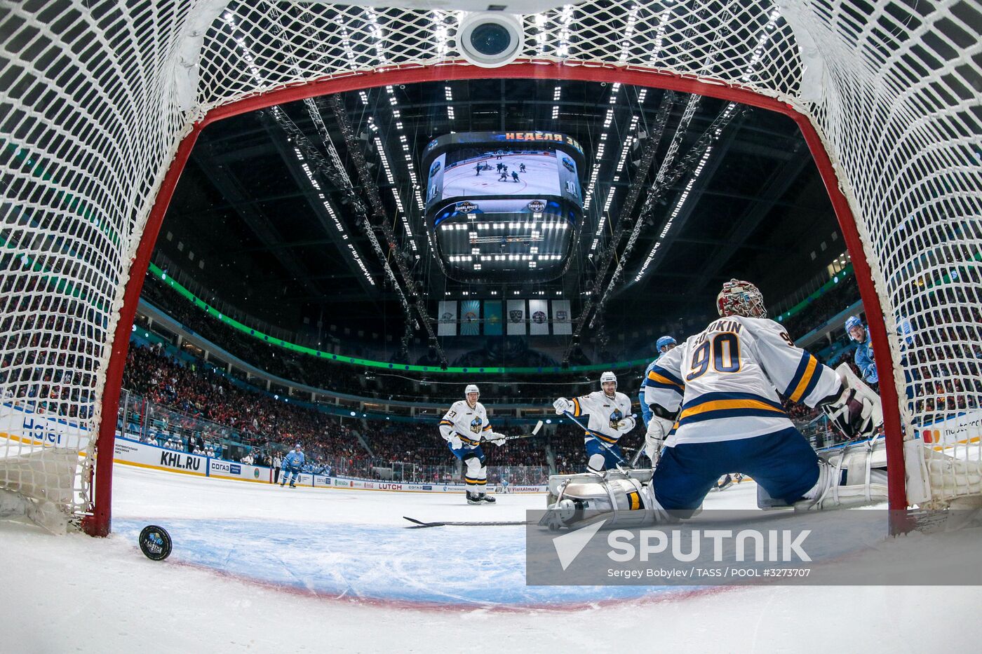 Ice hockey. KHL All-Star Game 2018. Semifinals