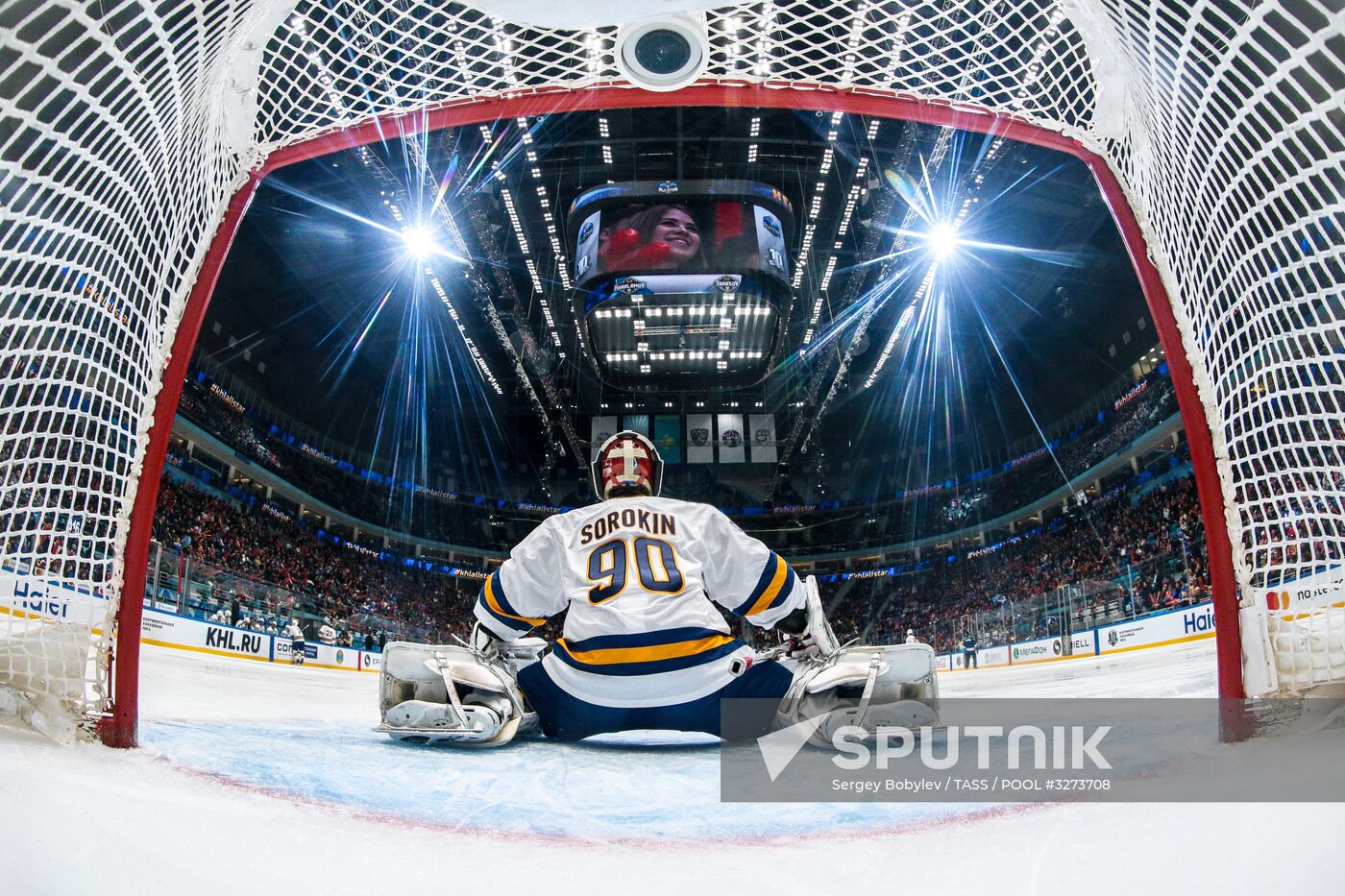 Ice hockey. KHL All-Star Game 2018. Semifinals