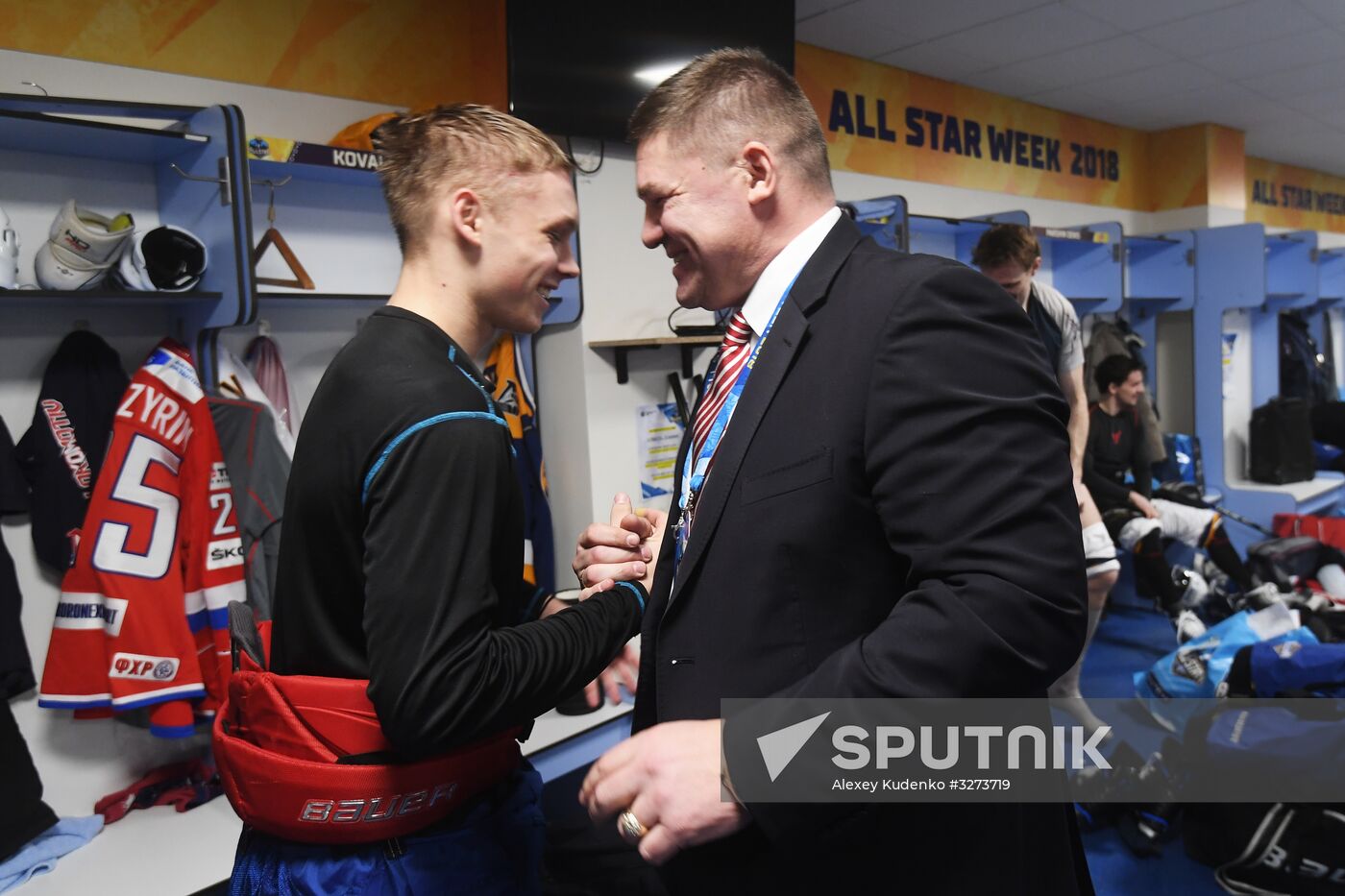 Ice hockey. KHL All-Star Game 2018. Final match