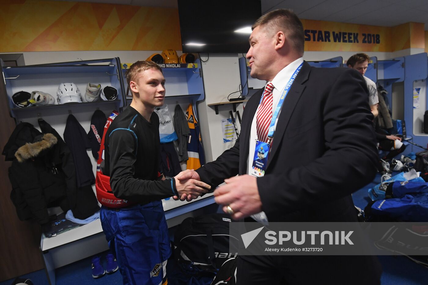 Ice hockey. KHL All-Star Game 2018. Final match