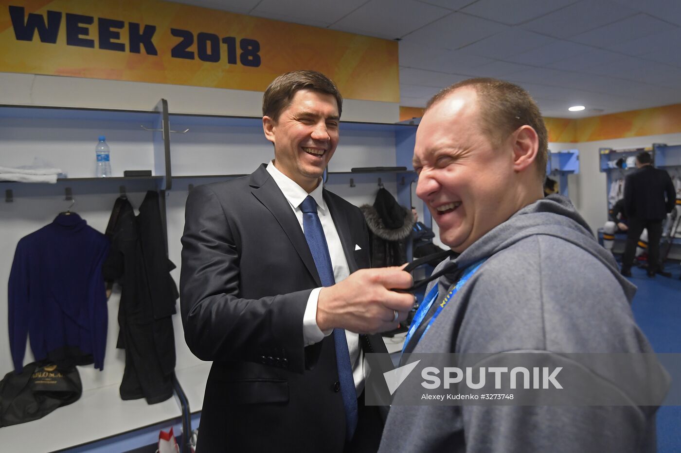 Ice hockey. KHL All-Star Game 2018. Final match