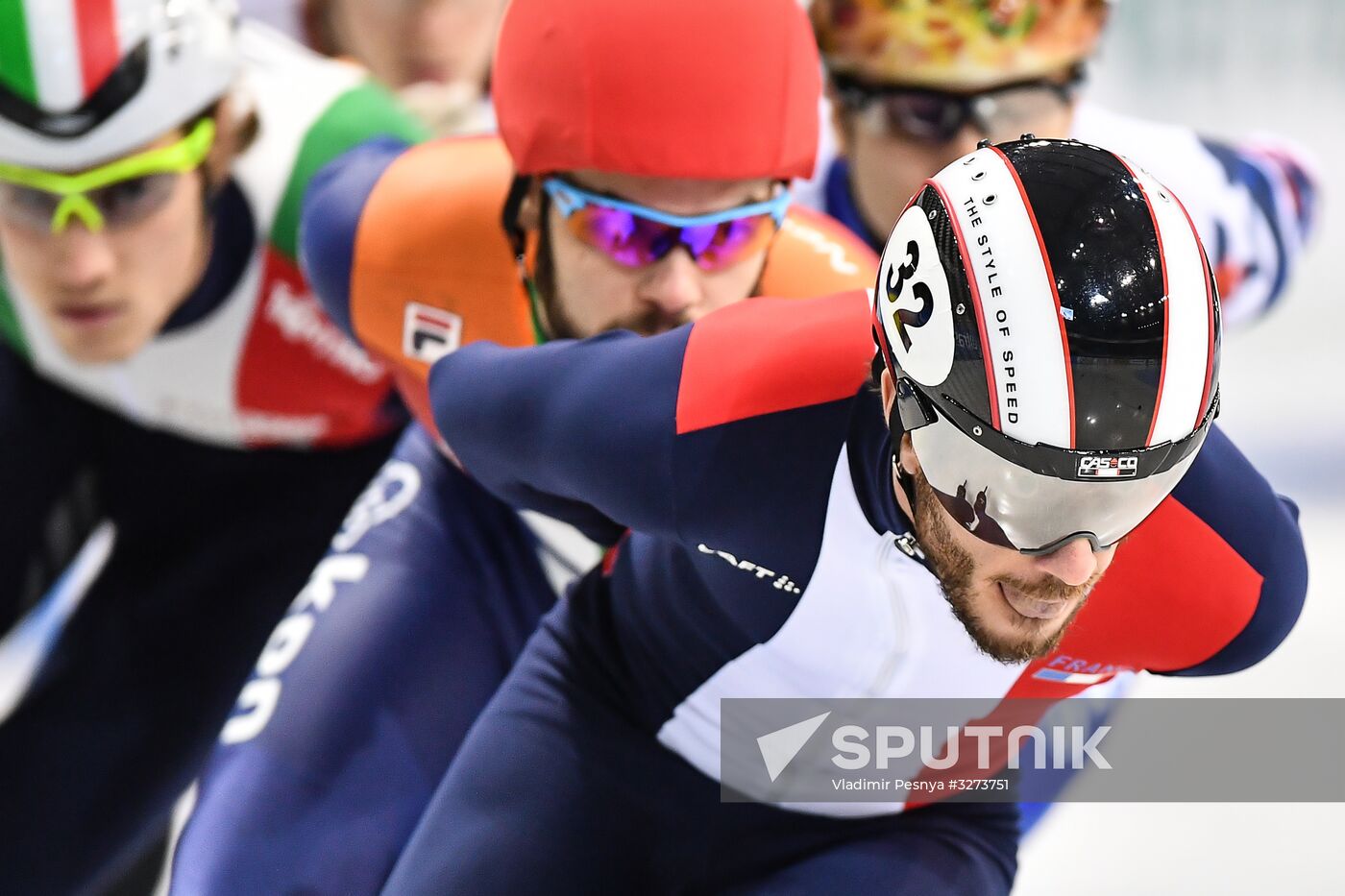 European Short Track Speed Skating Championships. Day two