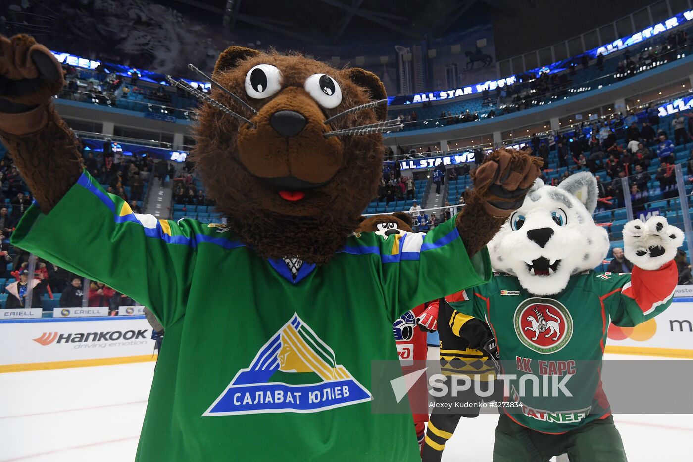 Ice hockey. KHL All-Star Game 2018. Final match