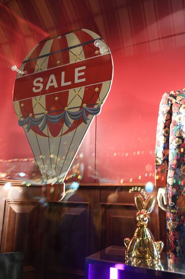 Sale season in Moscow