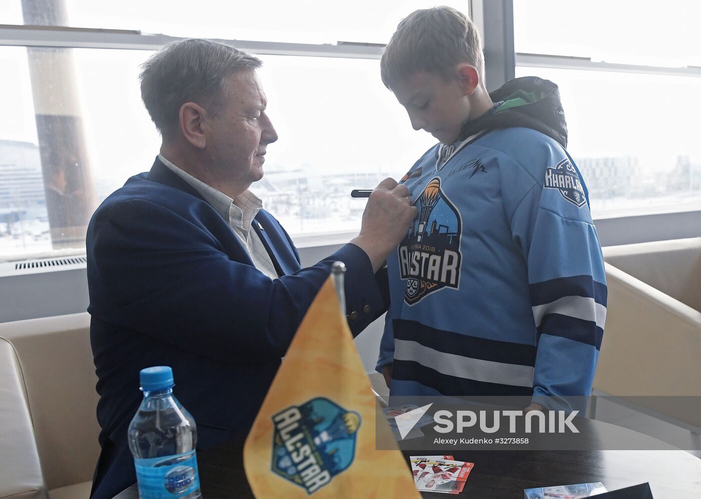 Ice hockey. KHL All-Star Game 2018. Semi-finals