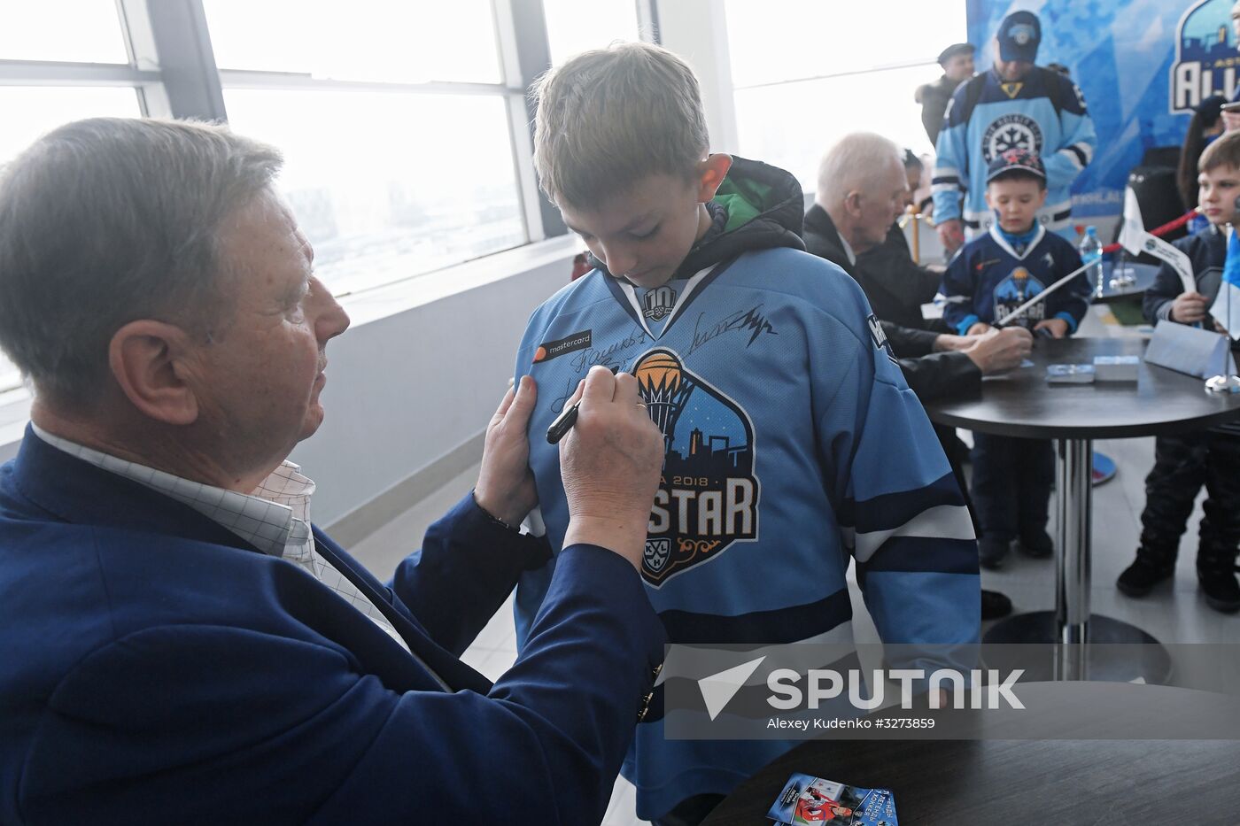 Ice hockey. KHL All-Star Game 2018. Semi-finals