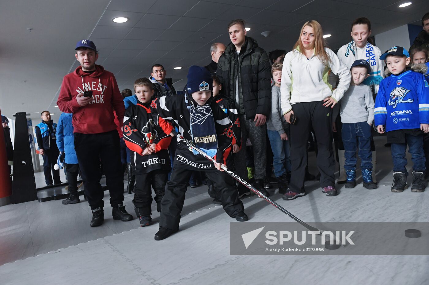 Ice hockey. KHL All-Star Game 2018. Semi-finals