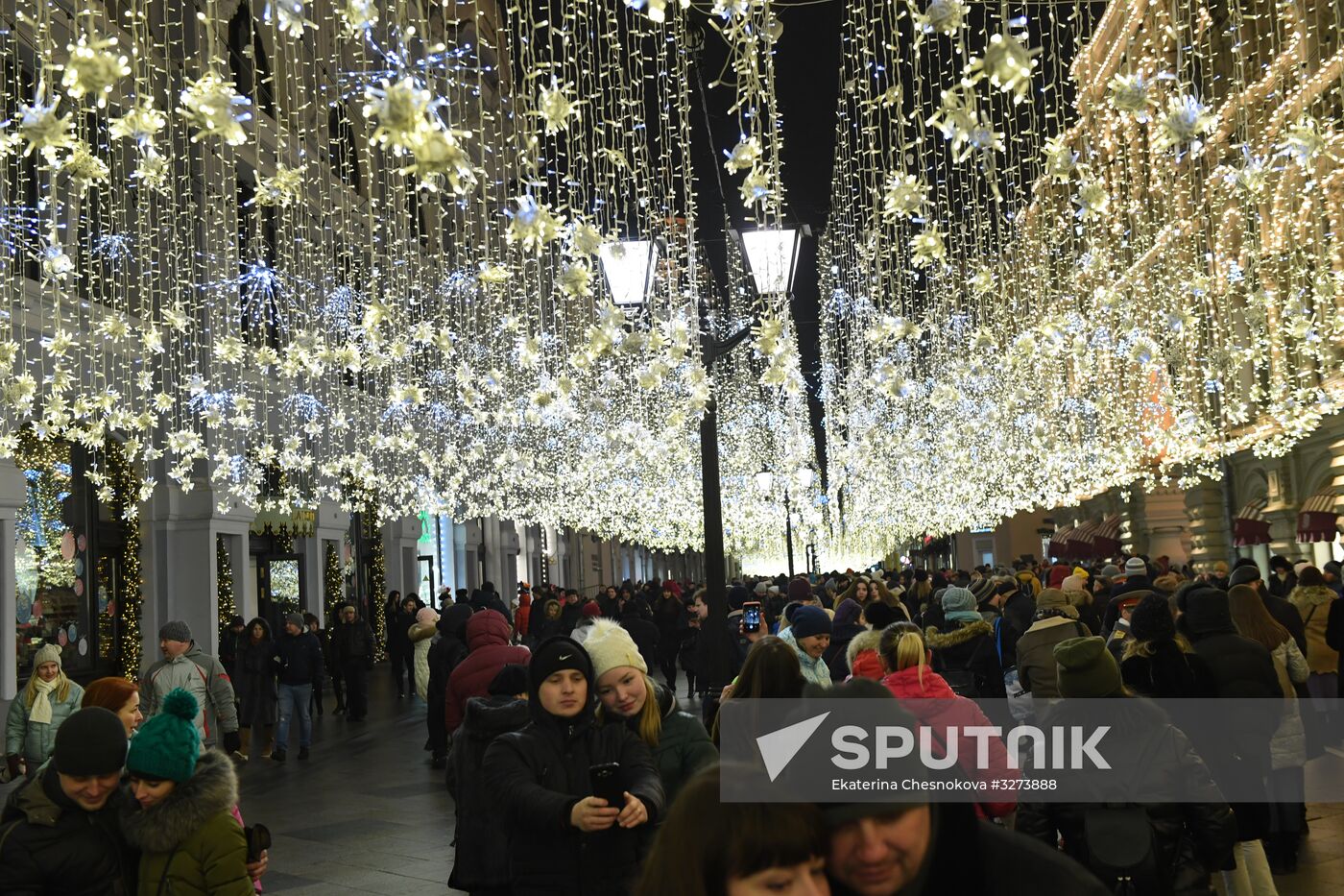 Sale season in Moscow
