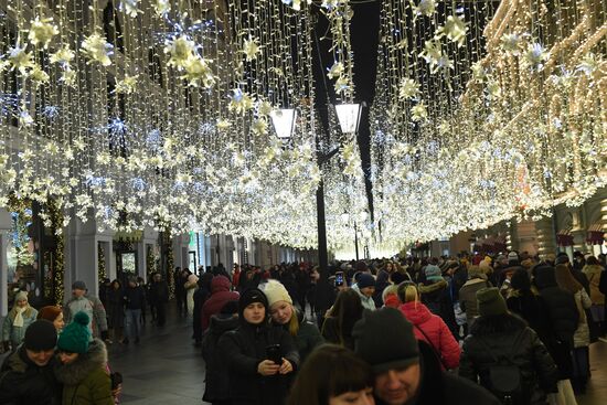 Sale season in Moscow
