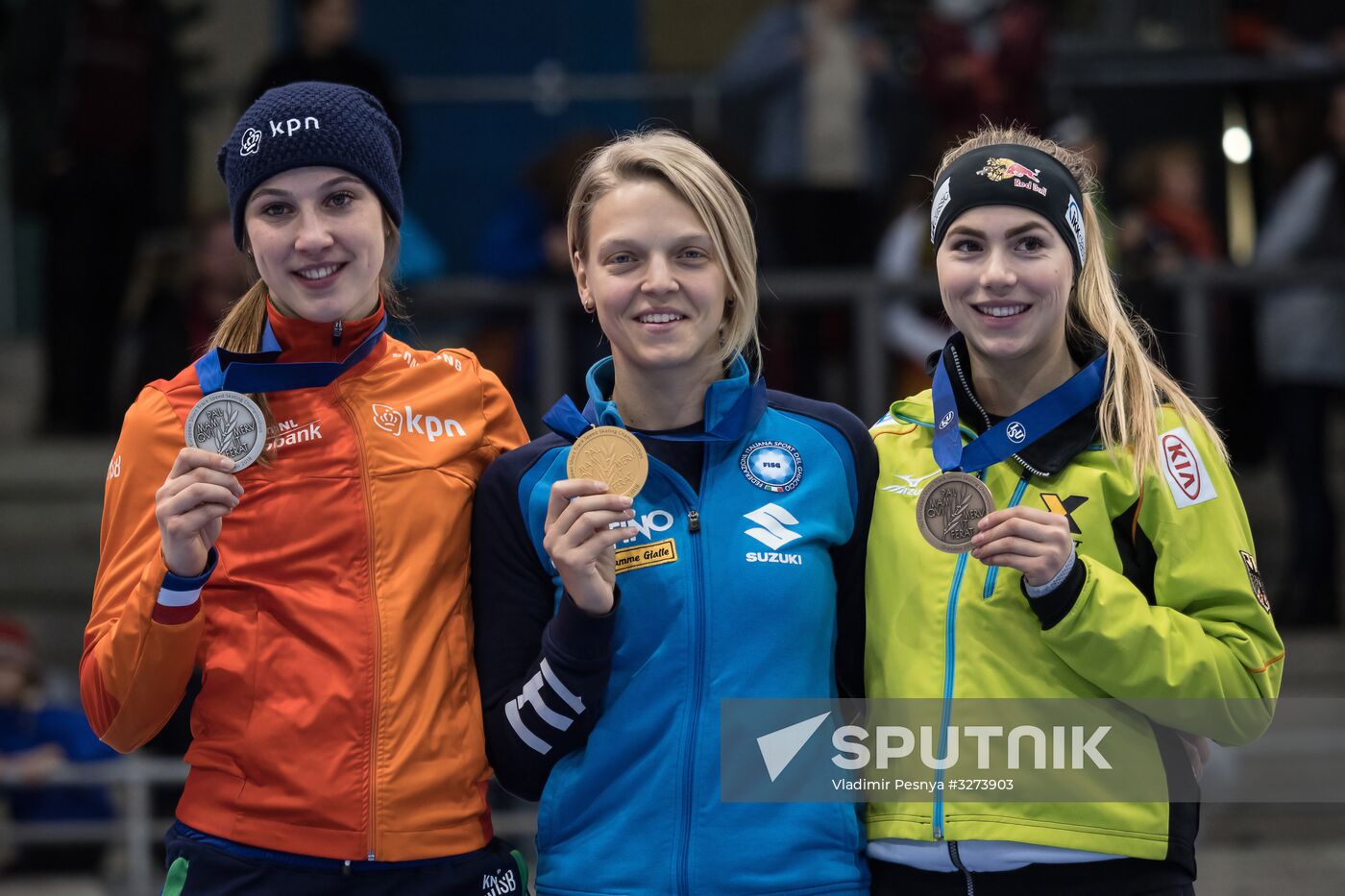 European Short Track Speed Skating Championships. Day two