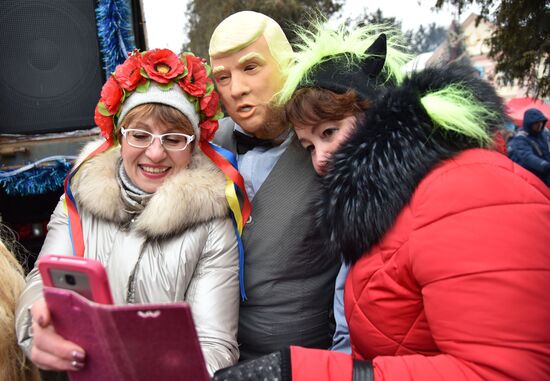 Old New Year celebrated in Ukraine