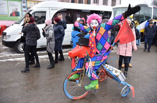 Old New Year celebrated in Ukraine