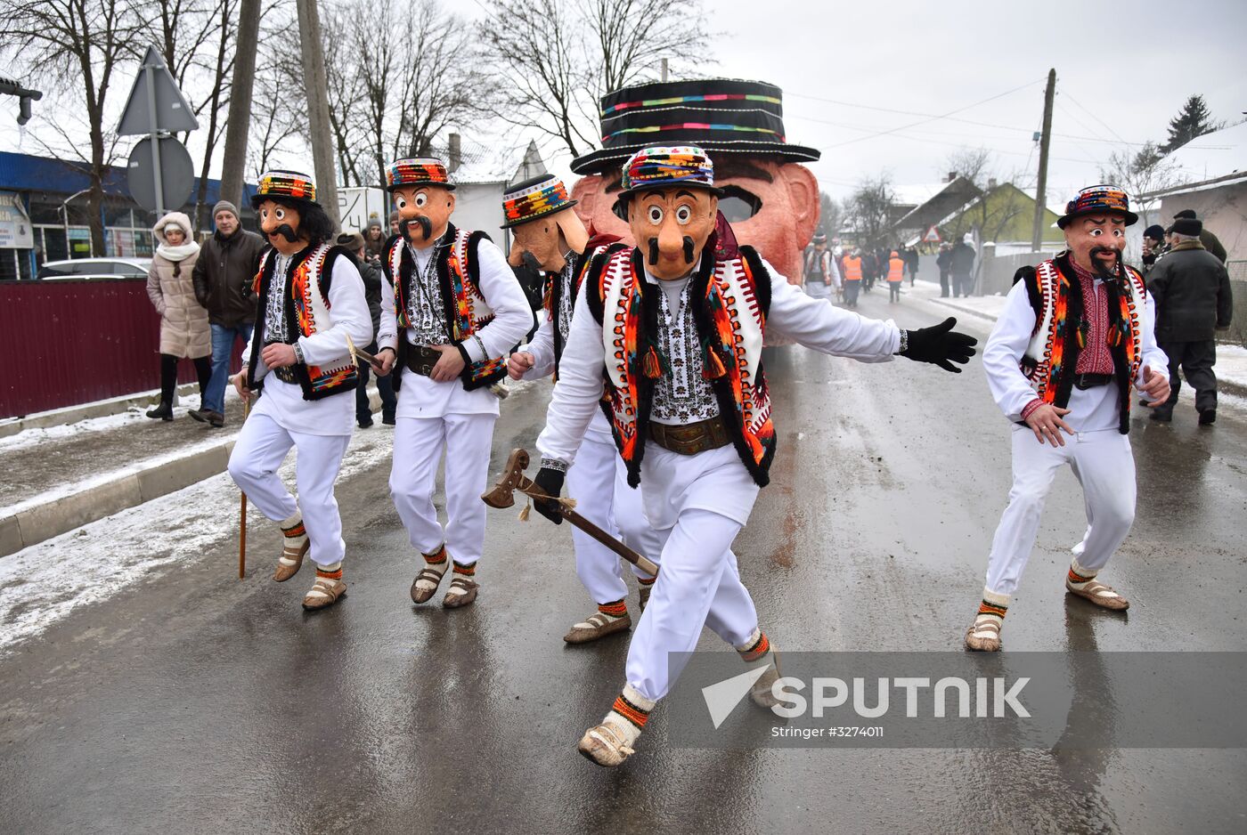 Old New Year celebrated in Ukraine