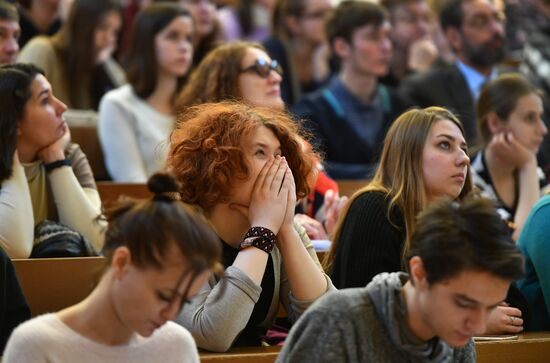 Moscow State University's Department of Journalism holds Open Doors Day