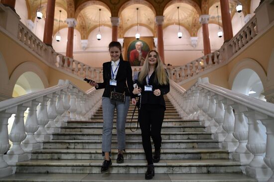 Moscow State University's Department of Journalism holds Open Doors Day