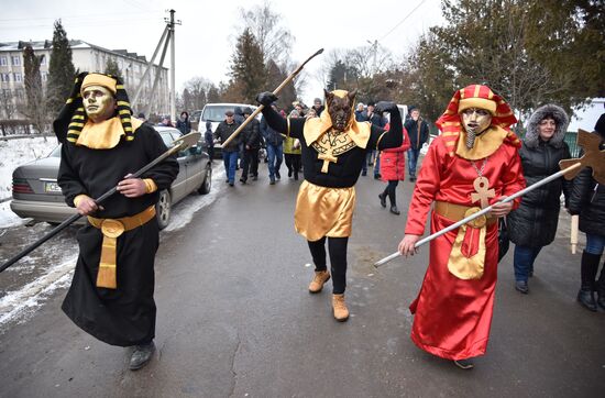 Old New Year celebrated in Ukraine