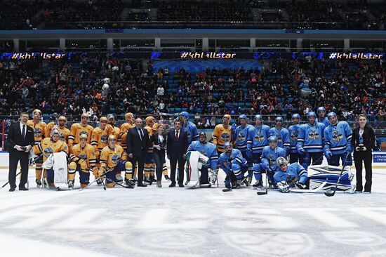 Ice hockey. KHL All-Star Game 2018. Third-place match