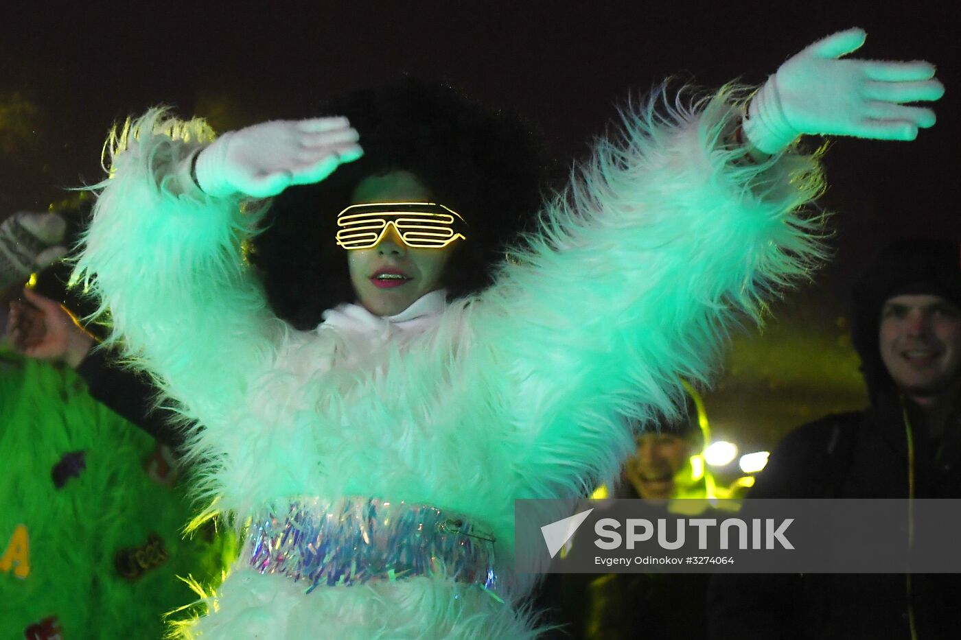 Celebrating Old New Year at VDNKh