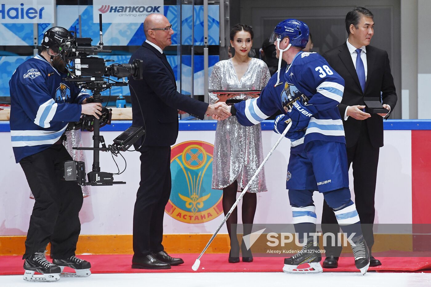 Ice hockey. KHL All-Star Game 2018. Final match
