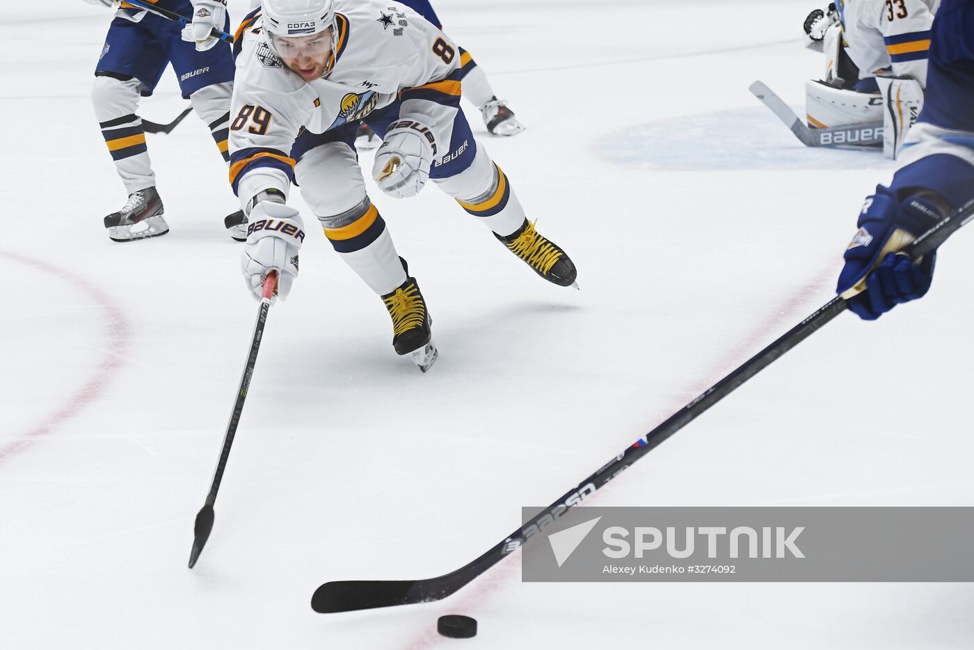 Ice hockey. KHL All-Star Game 2018. Final match