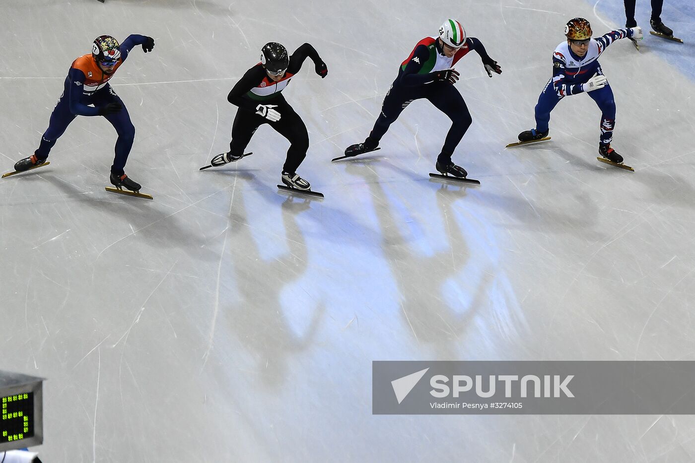 European Short Track Speed Skating Championships. Day Two