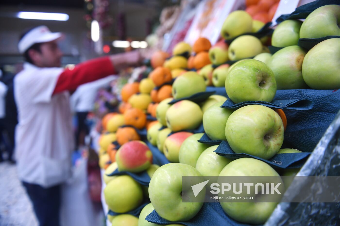 Dorogomilovsky market in Moscow