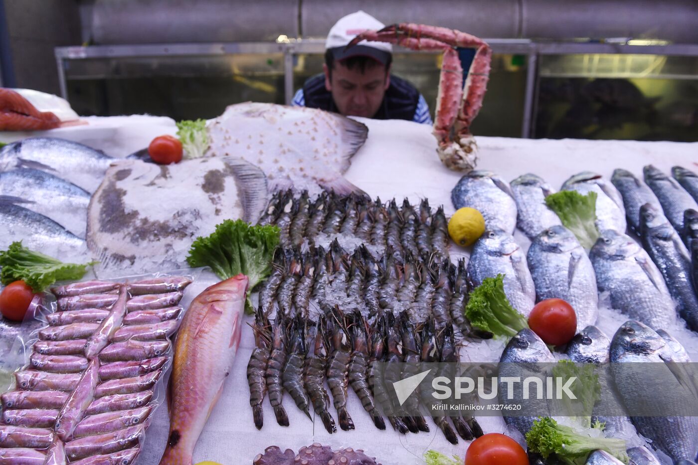 Dorogomilovsky market in Moscow