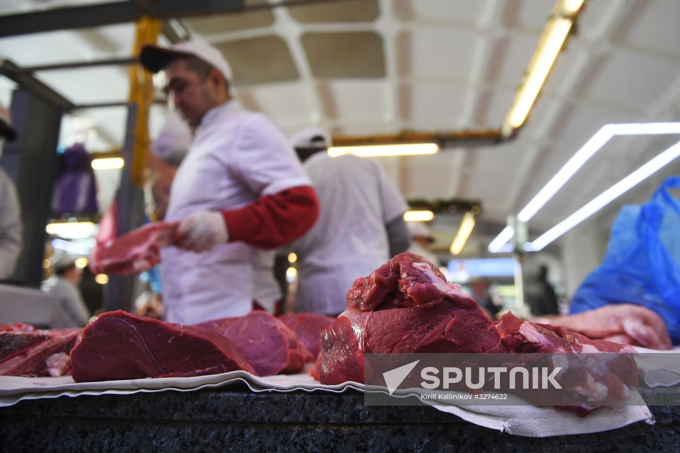 Dorogomilovsky market in Moscow