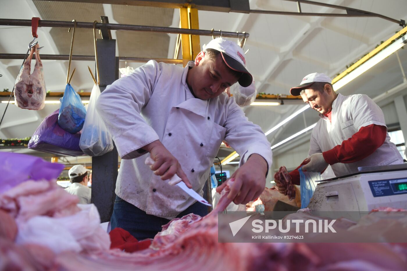 Dorogomilovsky market in Moscow