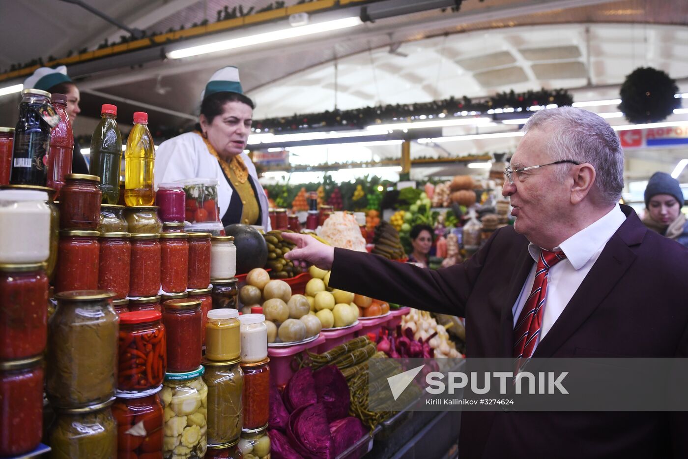 Dorogomilovsky market in Moscow