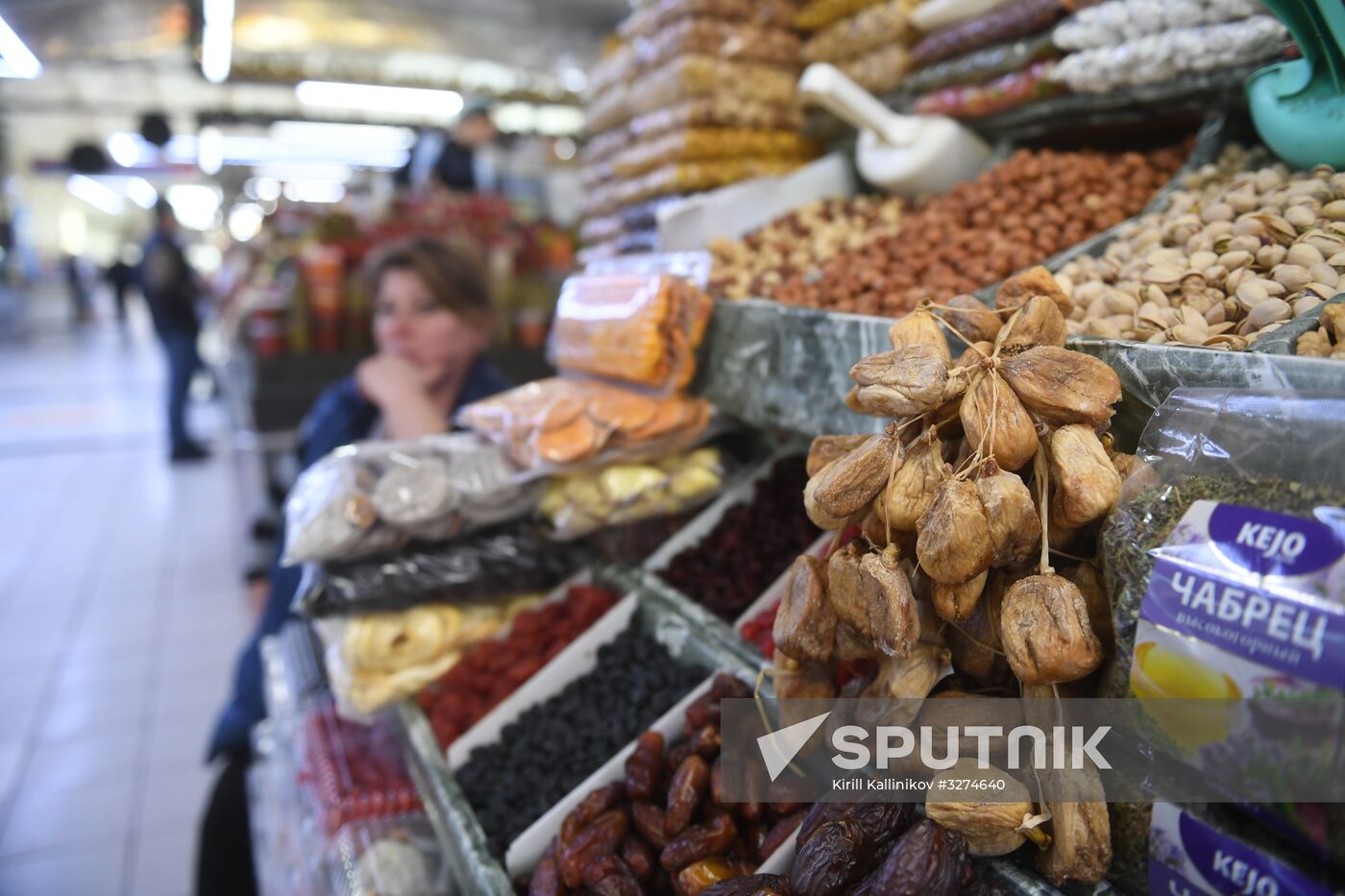 Dorogomilovsky market in Moscow