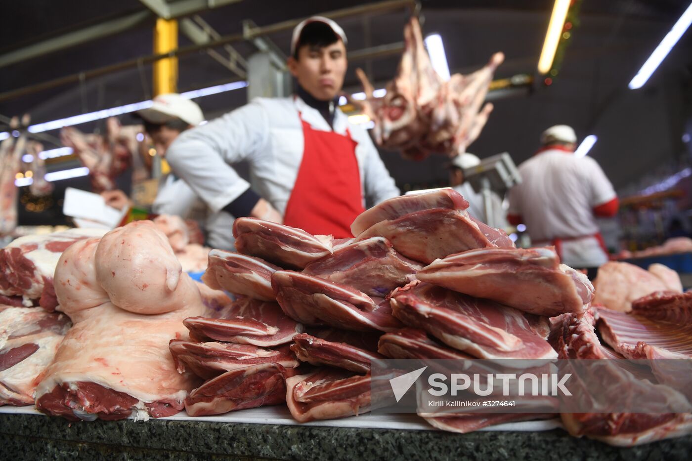 Dorogomilovsky market in Moscow