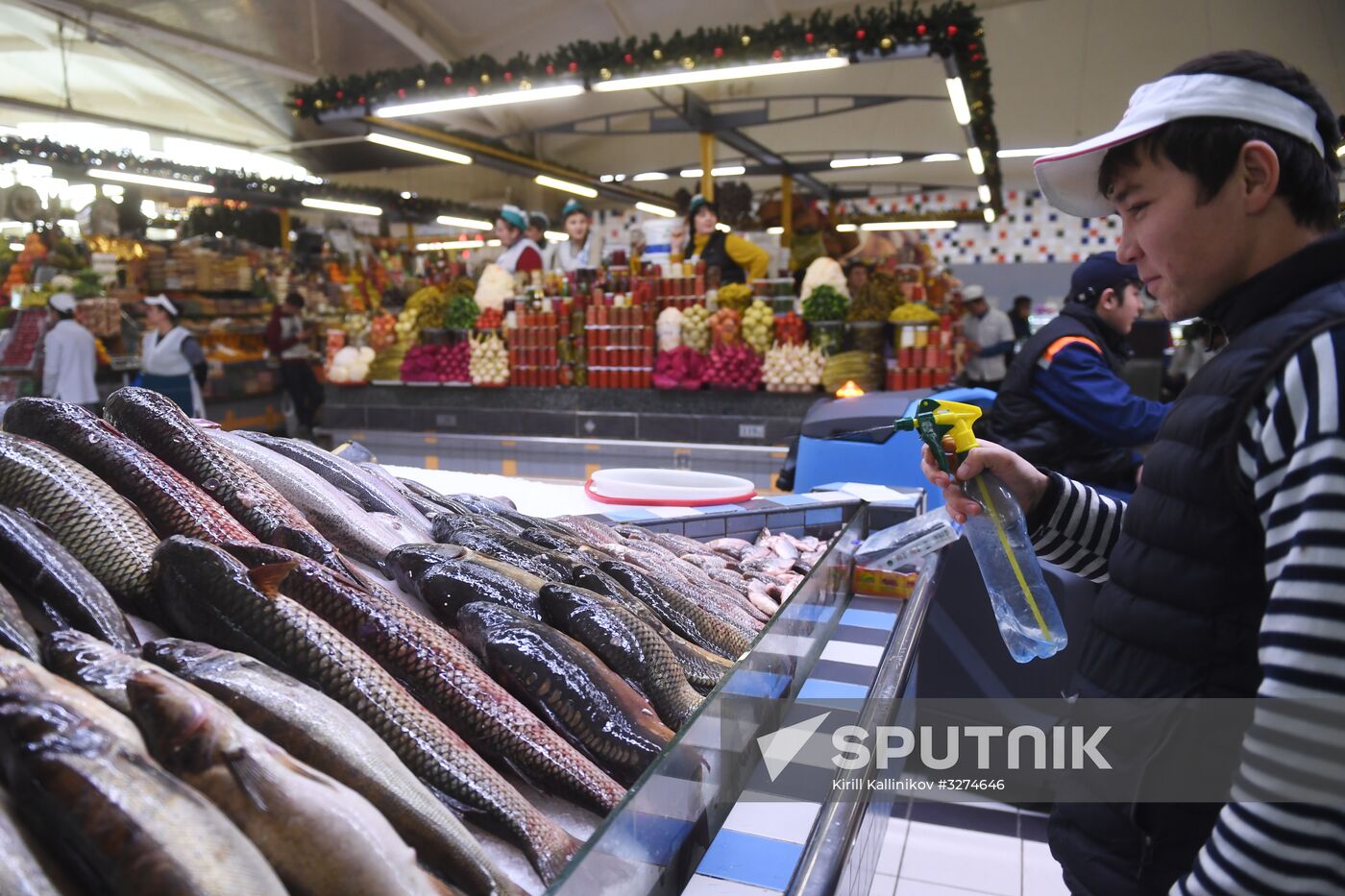 Dorogomilovsky market in Moscow