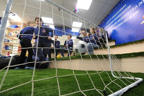 2018 FIFA World Cup voluneer center in Rostov-on-Don