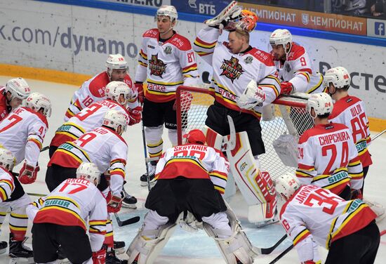 Ice hockey. KHL. Dynamo vs. Kunlun