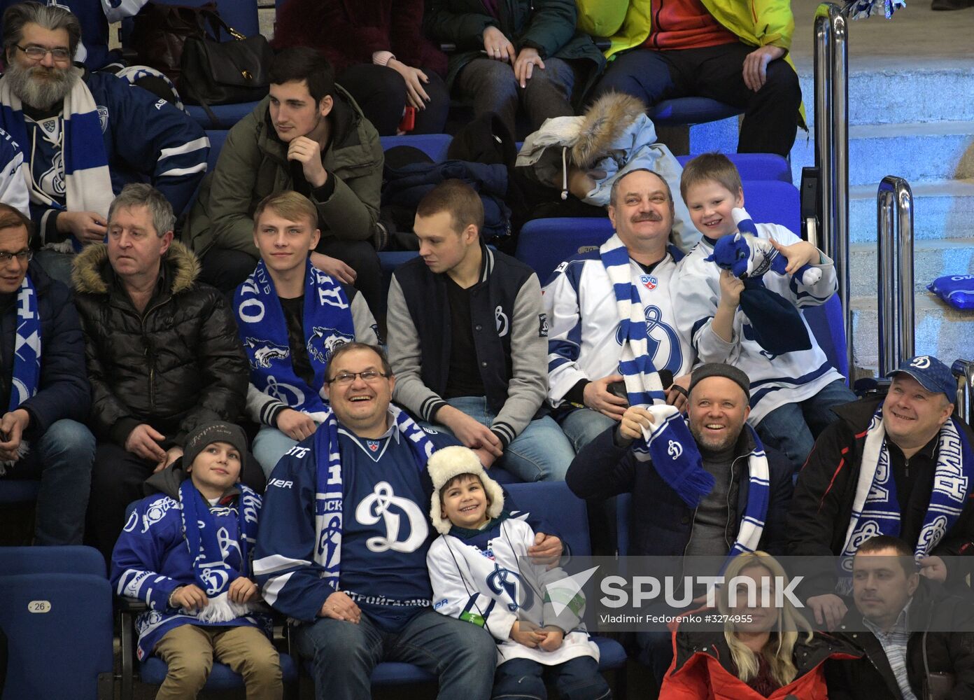 Ice hockey. KHL. Dynamo vs. Kunlun