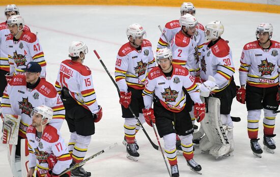 Ice hockey. KHL. Dynamo vs. Kunlun