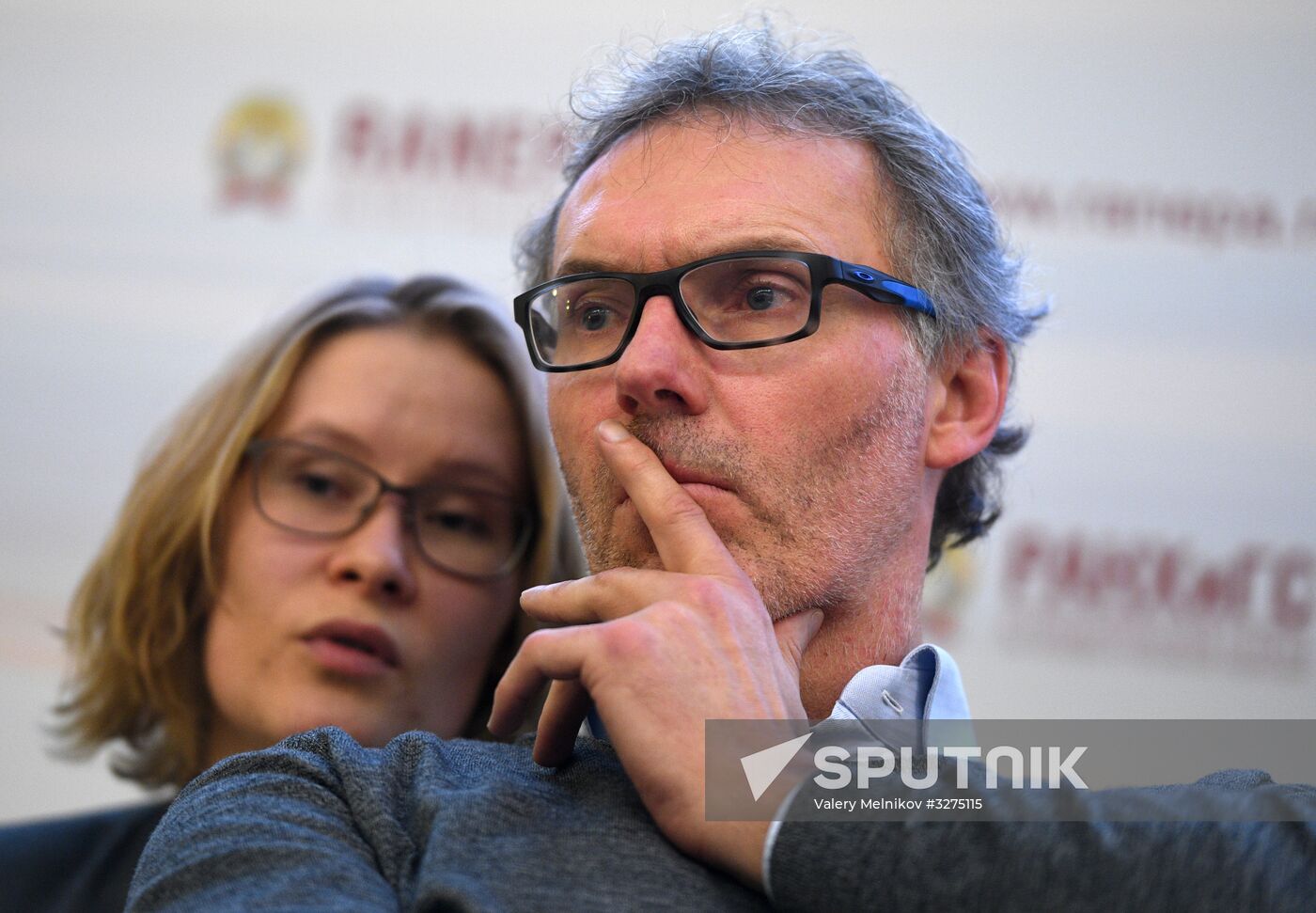 French football player and coach Laurent Blan at the 9th Gaidar Forum in Moscow. Location: Russia, Moscow. Author: Valery Melnikov/Sputnik. 9th Gaidar Forum. Day two