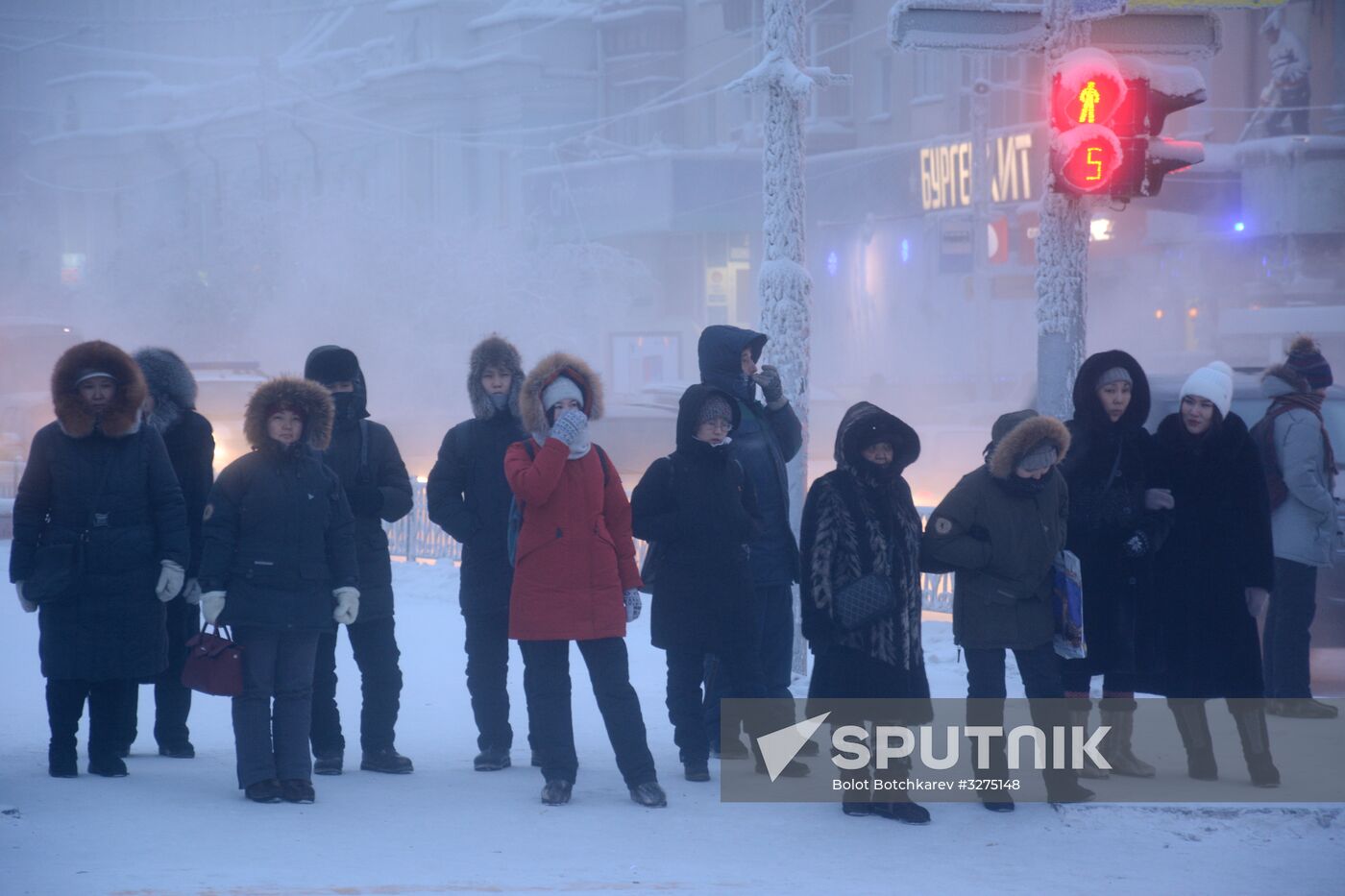 Extreme cold in Yakutia