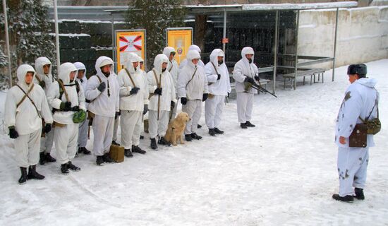 Engineering squadron on the demarcation line in Lugansk