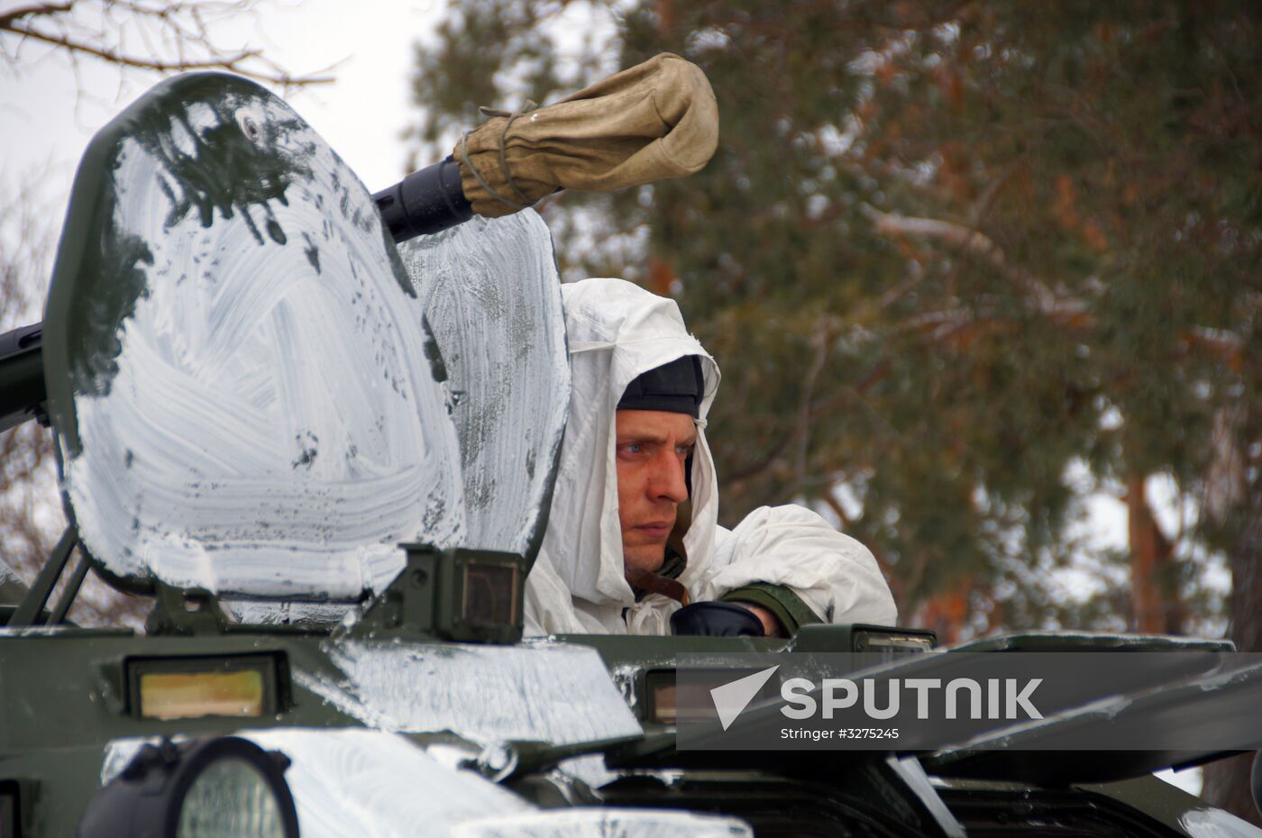 Engineering squadron on the demarcation line in Lugansk