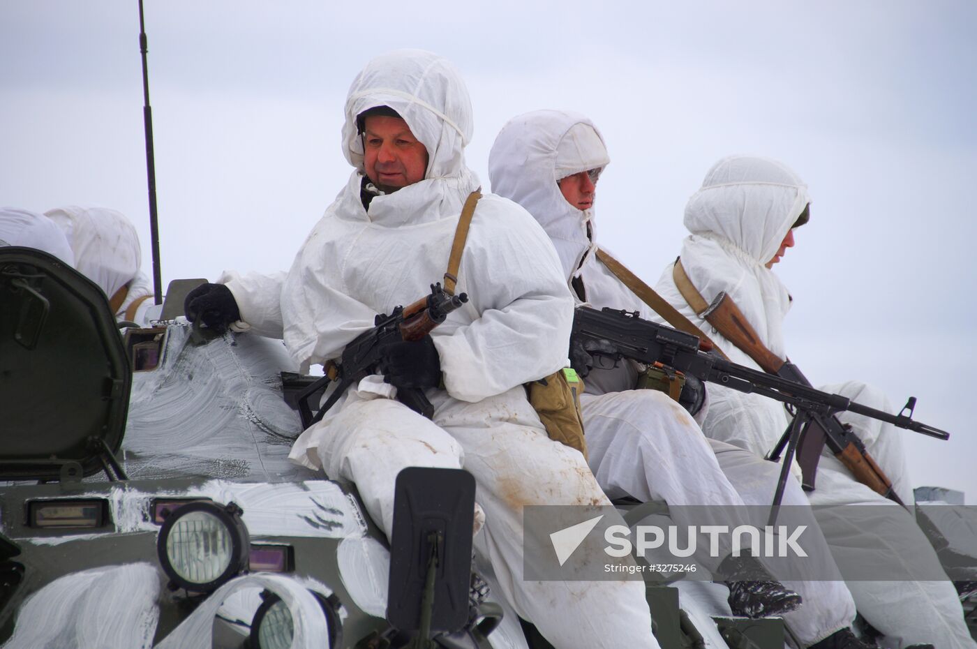 Engineering squadron on the demarcation line in Lugansk