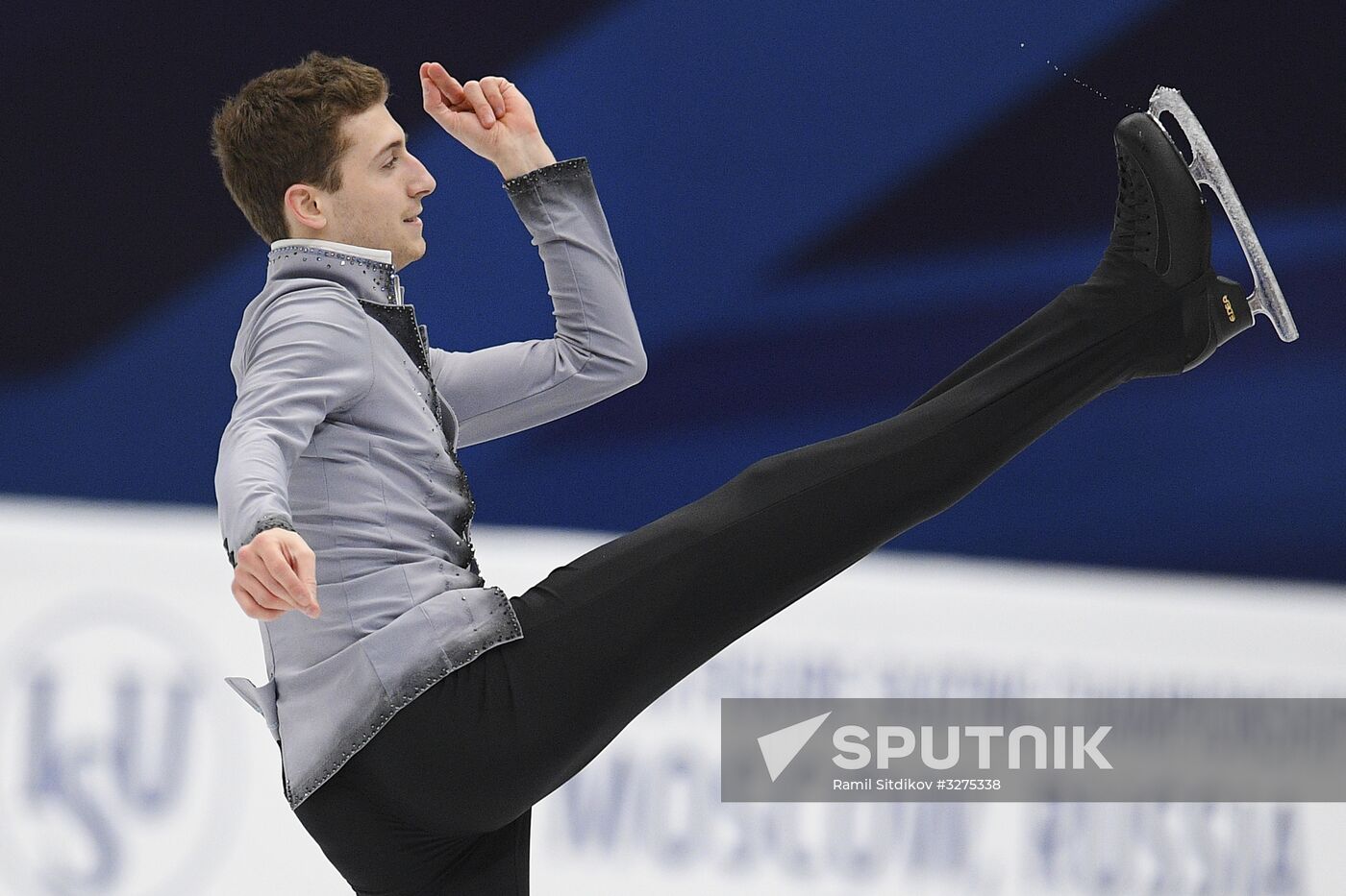 European Figure Skating Championships. Men's short program