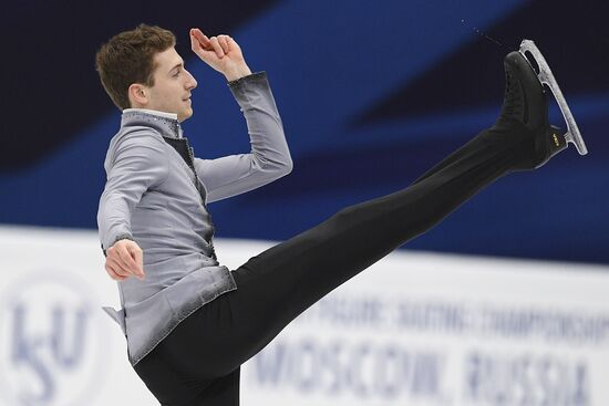 European Figure Skating Championships. Men's short program