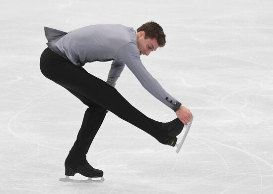 European Figure Skating Championships. Men's short program