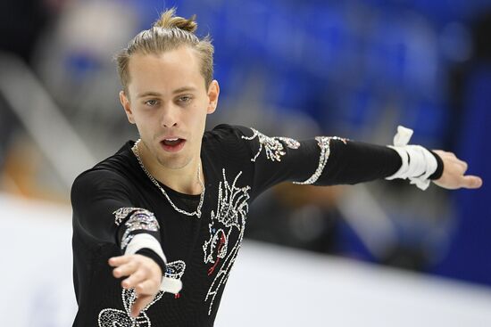 European Figure Skating Championships. Men's short program