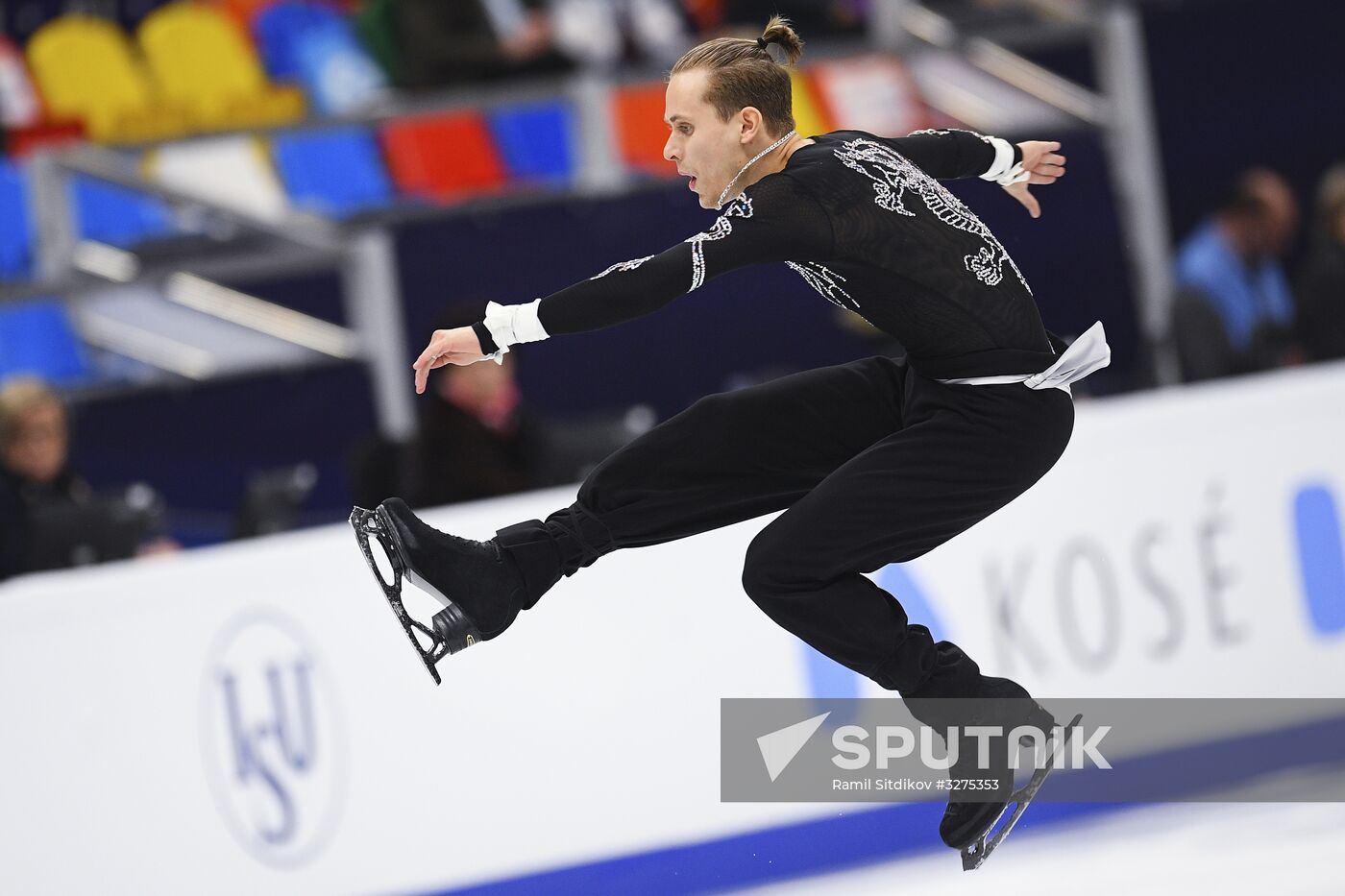 European Figure Skating Championships. Men's short program