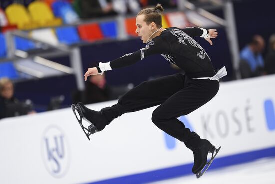 European Figure Skating Championships. Men's short program