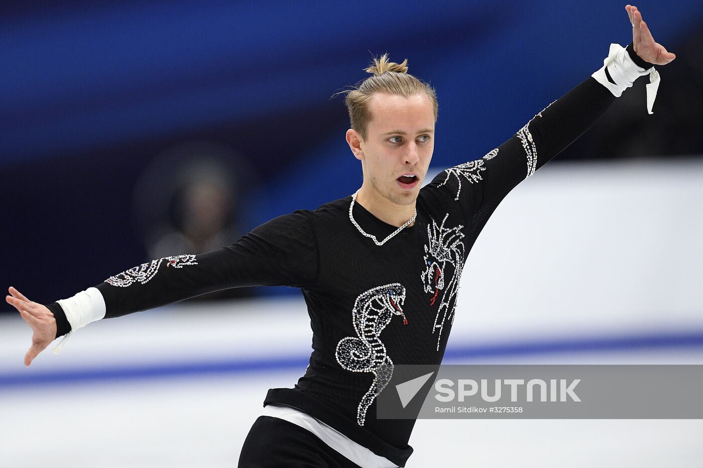 European Figure Skating Championships. Men's short program